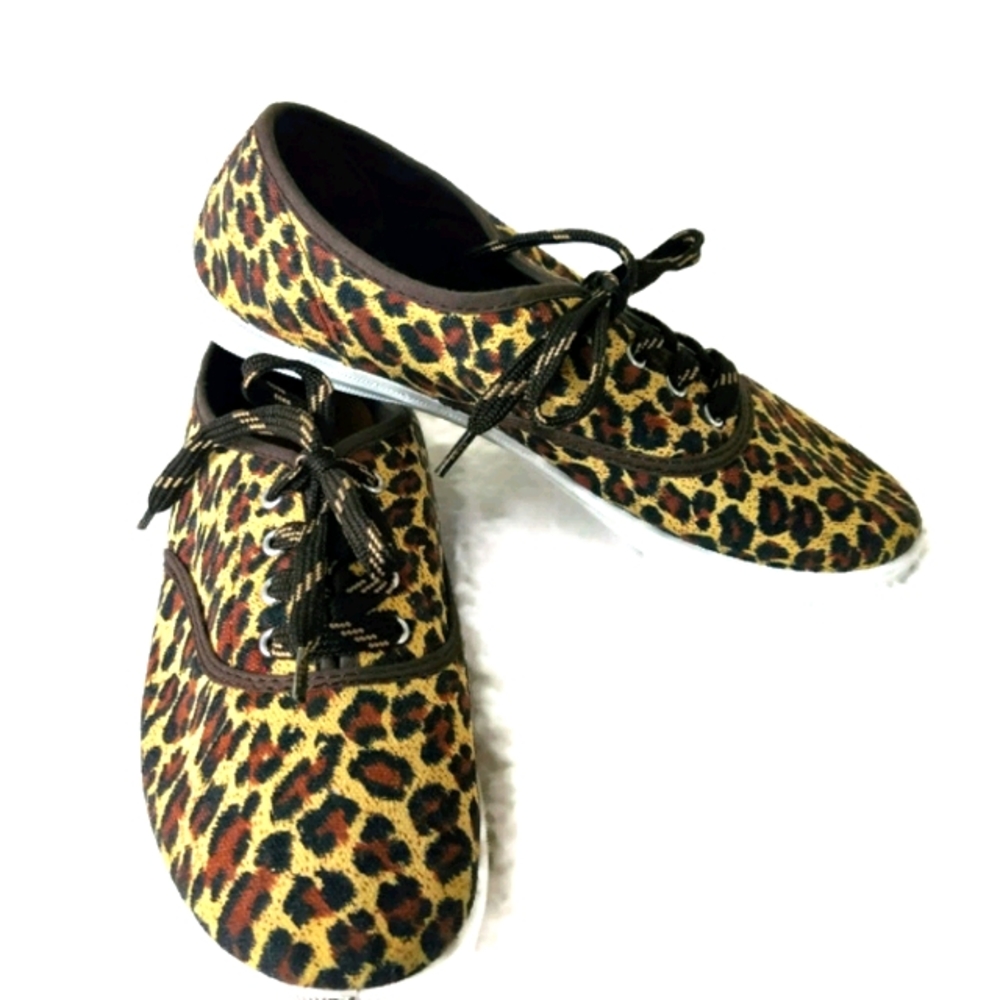 Kali Leopard Print Sneakers